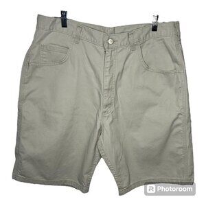 Wrangler Hero Originals Beige Jean 5 Pocket Shorts Size 36